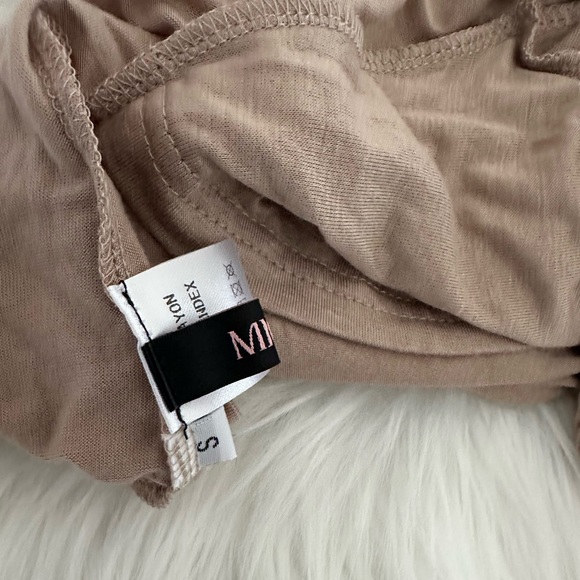 Micas NEW Ruched Long Sleeve Top - Light brown - Picture 8 of 8